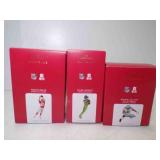3 2021 Hallmark Keepsake NFL Ornaments - Travis
