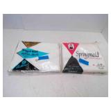 2 NEW Double Bed Flat Muslin Sheet 100% Cotton