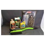 Car Detailing & Radiator Items USED, Ice Scrapper
