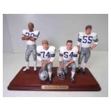 2002 The Doomsday Defense Figurines on Wood Stand