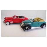 Die-Cast 1:24 Scale Model Deluxe Convertible Cars