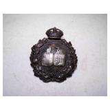 Antique Great Western Railway (GWR) Police Helmet