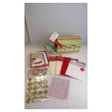 8 Holiday Tablets, Labels, Cards & Envelopes w/