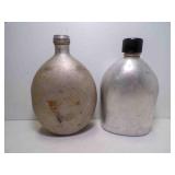 WWII Era US Military Aluminum Canteen w/Lid Japan