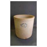 Antique 3-Gallon Stoneware Crock 10 1/4'x 10 5/8'