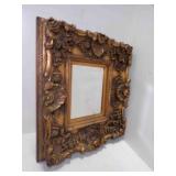 Vintage Ornate Baroque Style Wall Mirror Floral
