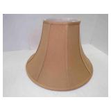 Tan Gold Bell Lamp Shade - Textured Fabric