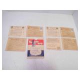 Thomas & Lena Taylor 1942 War Ration Books One