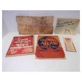1940's Sinclair Map of Europe - Giant War Map of
