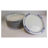 8 Vintage Dansk Bistro 'Maribo' Dinner Plates