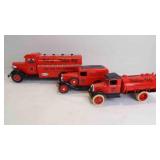 2 Vintage Heavy Die-Cast 1:25/34 Scale Coin Bank