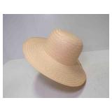 Natural Woven Straw Wide Brim Sun Hat