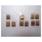 Mini 1/6 Scale Metal Bullets on Stripper Clips