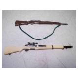 1960's Hasbro G.I. Joe White M1 Garand Rifle &