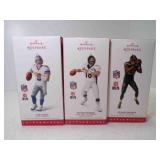 3 2016 Hallmark Keepsake NFL Ornaments - Tony