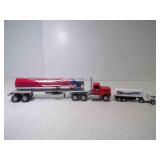 Die Cast Winross Patriotic Tanker Truck & Small