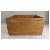 Vintage German Wooden Shipping Crate w/Paper Label