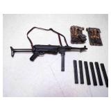 Miniature WWII Action Figure Accessory Set MP40