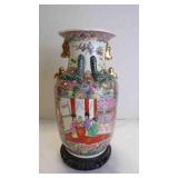 Authentic Chinese Rose Medallion Porcelain Vase