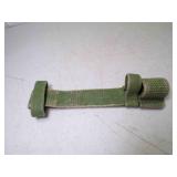 Vintage Military Web Bayonet Frog Hanger - Olive