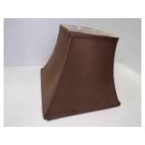 Vintage Brown Square Bell Lamp Shade