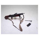 1/6 Scale Replica AK-Style Rifle w/Sling & Extra