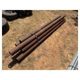 8 count- 4 1/2ï¿½ x 8ï¿½-9ï¿½ Steel Pipe