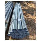 19 count- 8ï¿½x4ï¿½ pieces of galvanized tubing