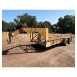 Belshe Gooseneck Equipment Trailer