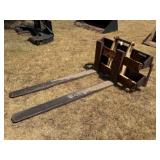 Heavy Duty Skid Steer Pallet Forks