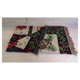 Mohawk Home "Christmas Song Birds" Afghan Throw