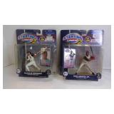 2001 Hasbro Starting Lineup-2 Baseball Figurines