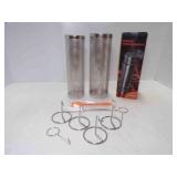 NEW Stainless Rolling Grilling BBQ Grill Basket