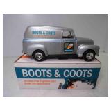 1993 ERTL Die Cast 1950 Panel Truck Coin Bank with