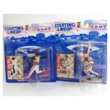 2 1997 Starting Lineup Baseball MLB Figurines &