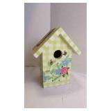 Vintage Hand-Painted Decorative Wooden Birdhouse