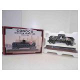 NEW Open Box Conoco Riveted Tank Car Coin Bank