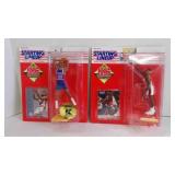 2 1995 Kenner Starting Lineup NBA Action Figures