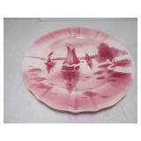 Vintage 14" Moriyama Hand Painted Nautical Design