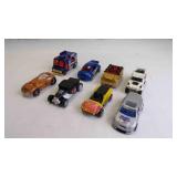 8 Matchbox, Maisto & Hot Wheels Die-Cast &