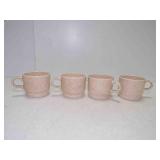 4 Vintage Homer Laughlin Country Sage Speckled