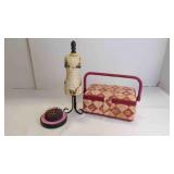 3 Vintage Collection of Tabletop Sewing Items