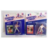 1988 & 1989 Kenner Starting Lineup MLB Figurines