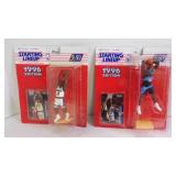 1996 Edition Kenner Starting Lineup NBA Figurines