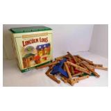 Vintage Lincoln Logs Shady Pine Homestead Building