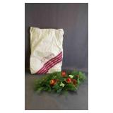 Artificial Christmas Swag or Mantel Centerpiece