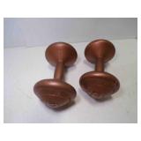 Vintage Fit for Life Orbatron Dumbbells 6.6 Lbs.