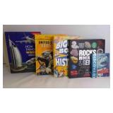5 Hard & Soft Cover Books See Photos for Titles