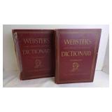 2 Large Hardcover Webster