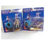 2 1998 Starting Lineup MLB Baseball Figurines &